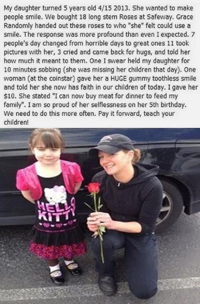 Faith in humanity restored