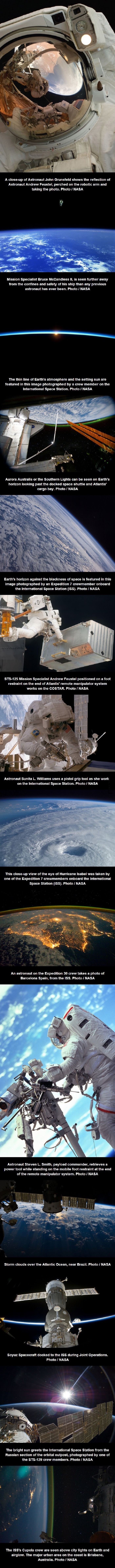 Photos released by NASA