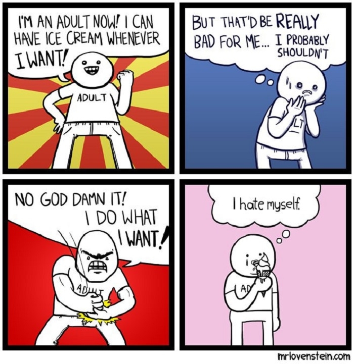 As a new adult