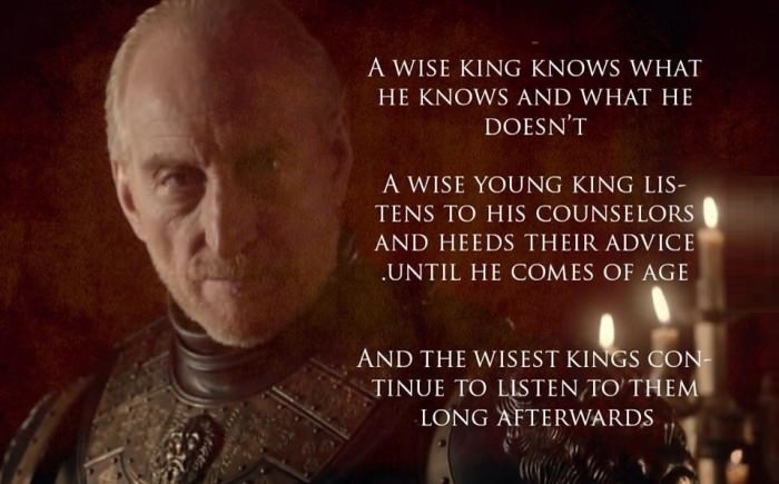 Lannister's wisdom