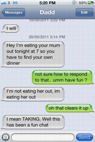 Gross Dad!