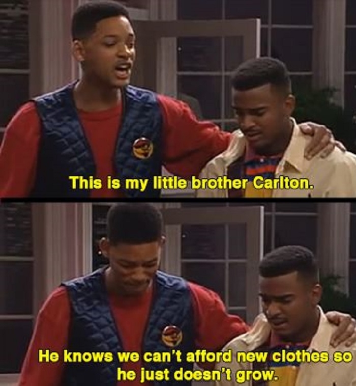 Classic Fresh Prince insult