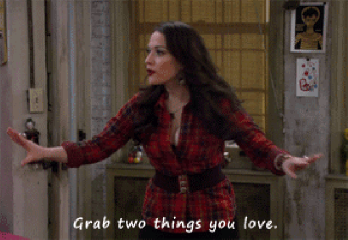 Grab two things you love