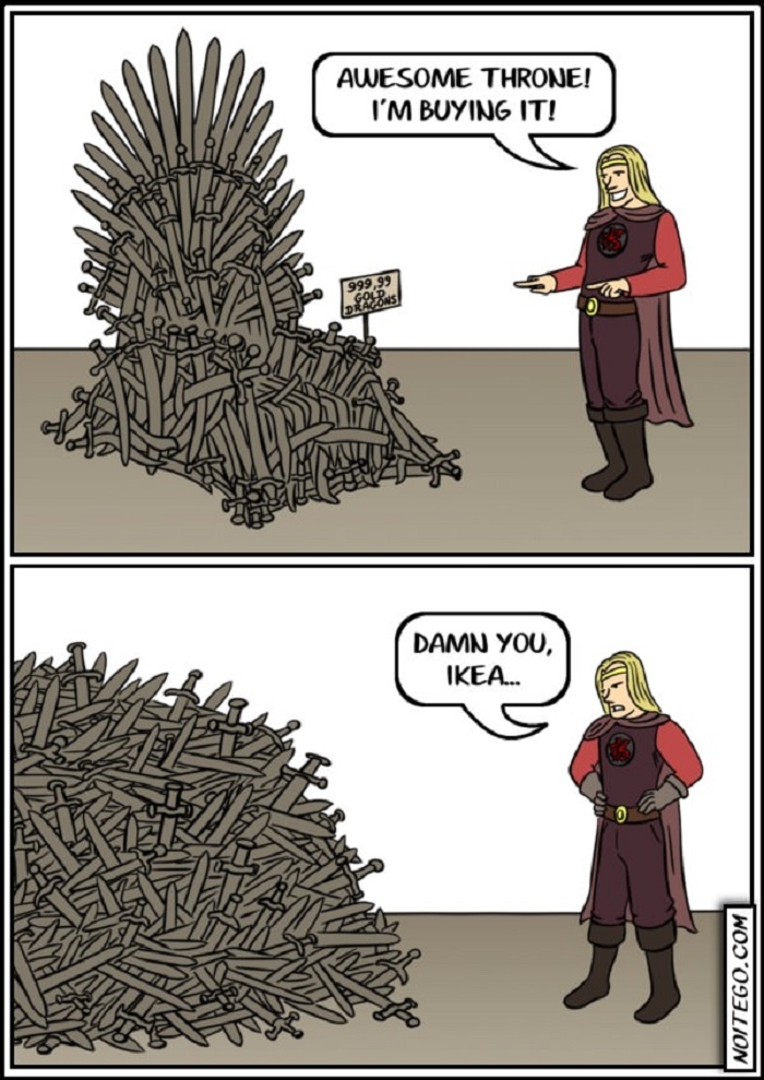 If Ikea made the Iron Throne