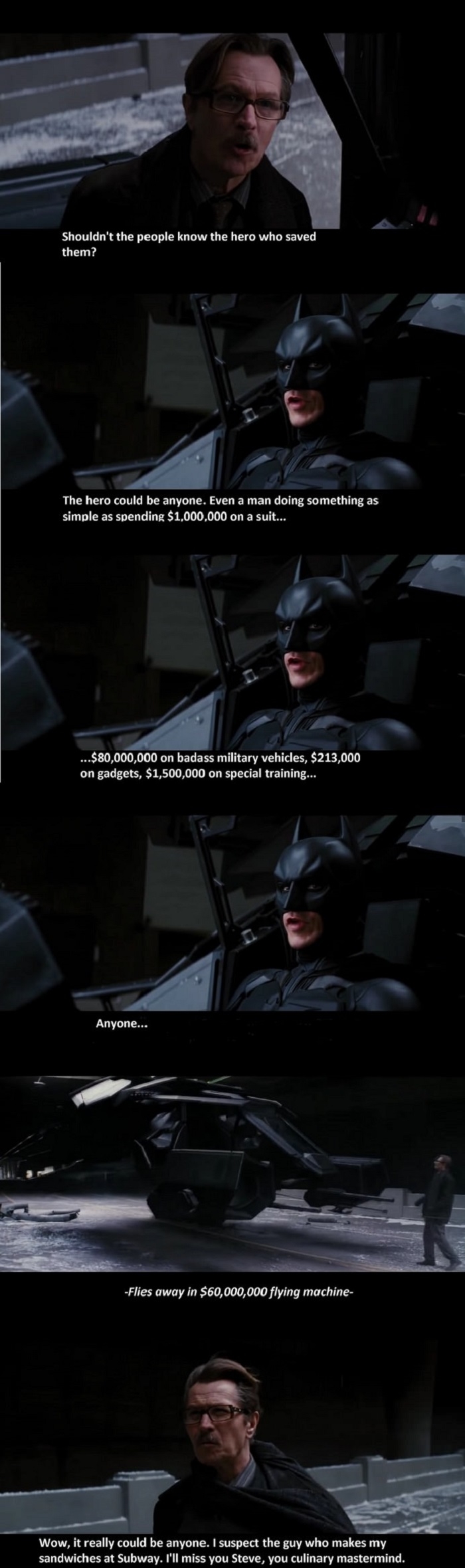 I'll miss you Steve!