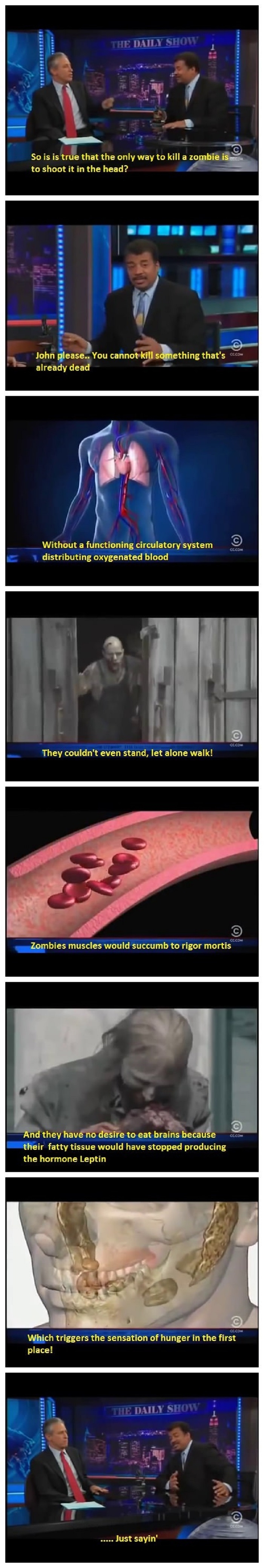 Neil deGrasse on Zombies