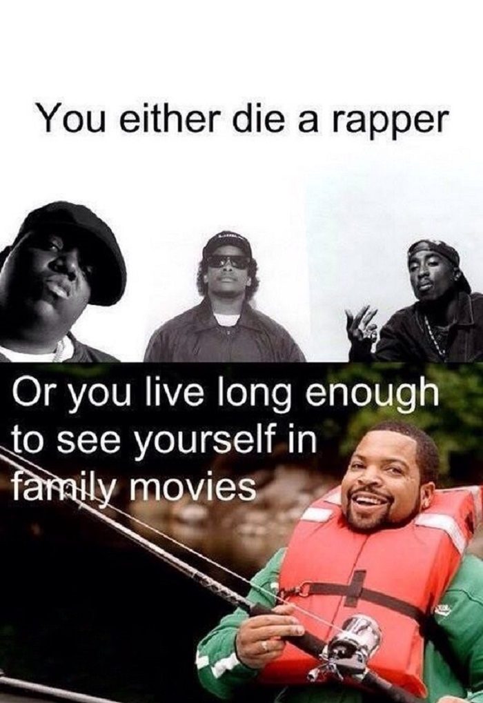 You either die a rapper..