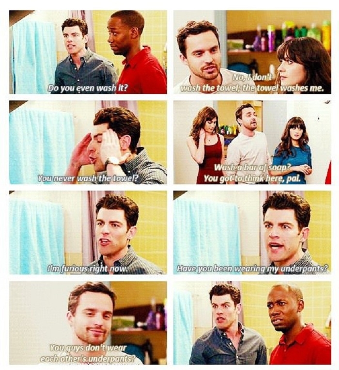 Ha! Who washes a towel?