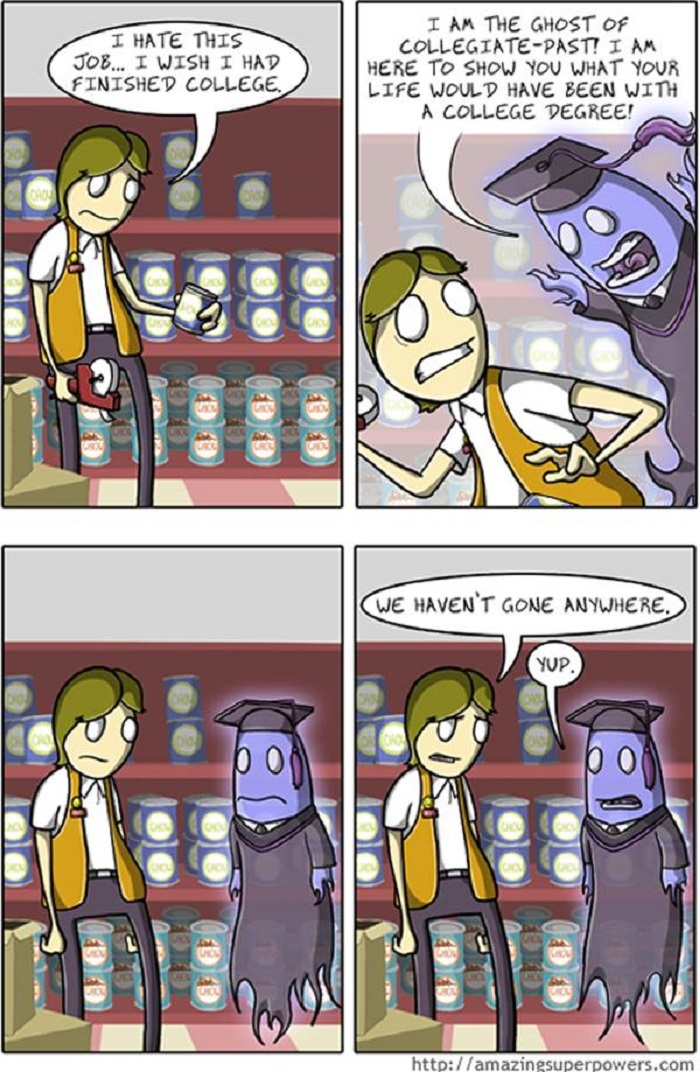 Ghost of Collegiate-Past