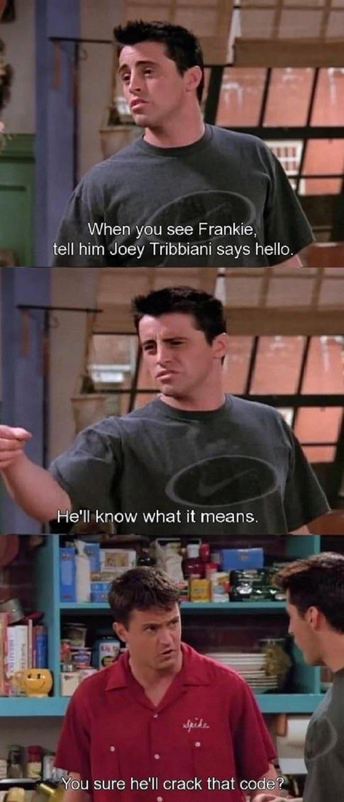 Oh Joey..