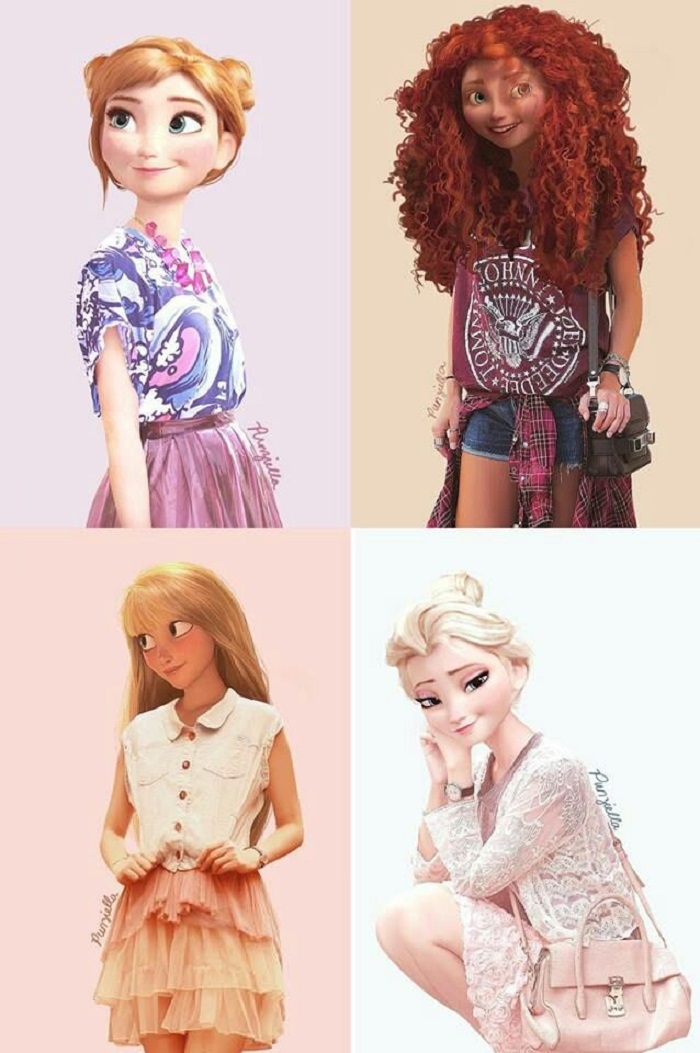 Modern day princesses