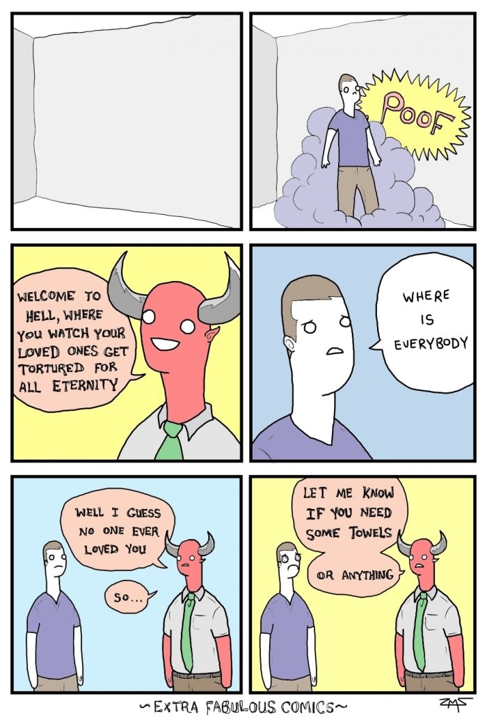 Hell is pain