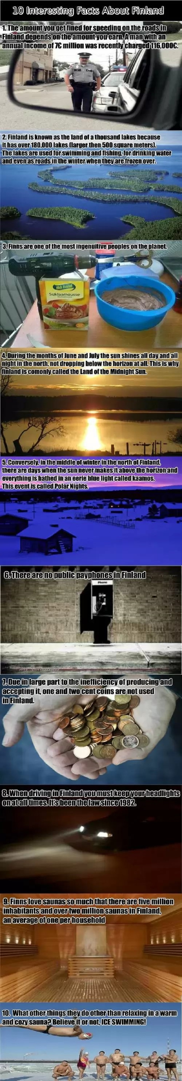 Facts about Finland