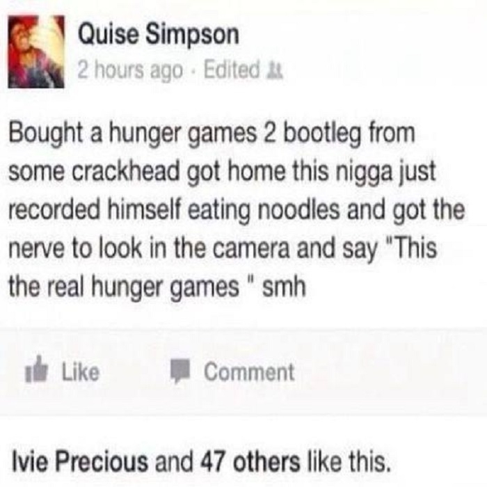 The real hunger games