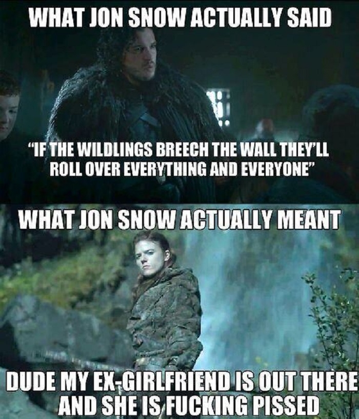 Oh Jon Snow..