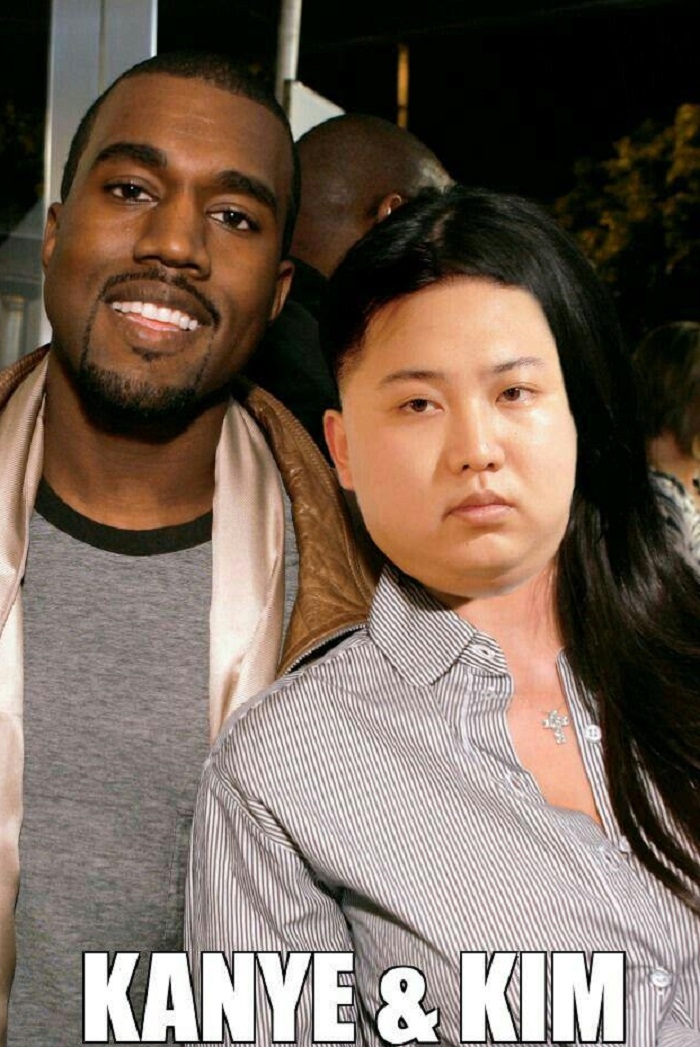 Kanye and Kim