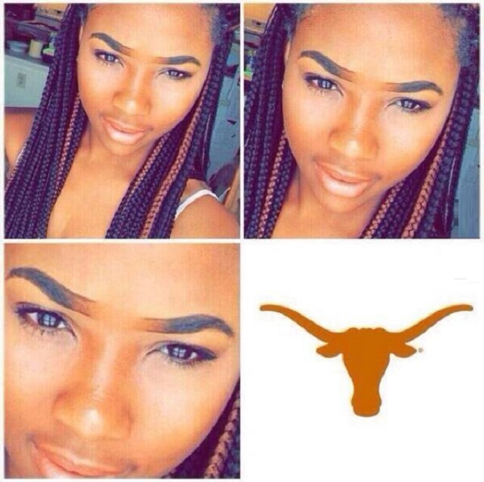 Her eyebrows though