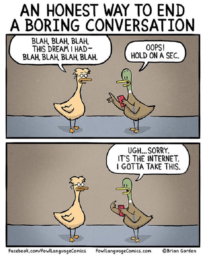 How to end a convo