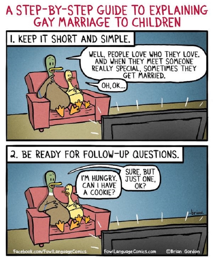Explaining gay marriage