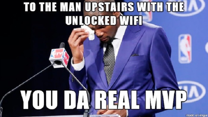 People with unlocked wifi