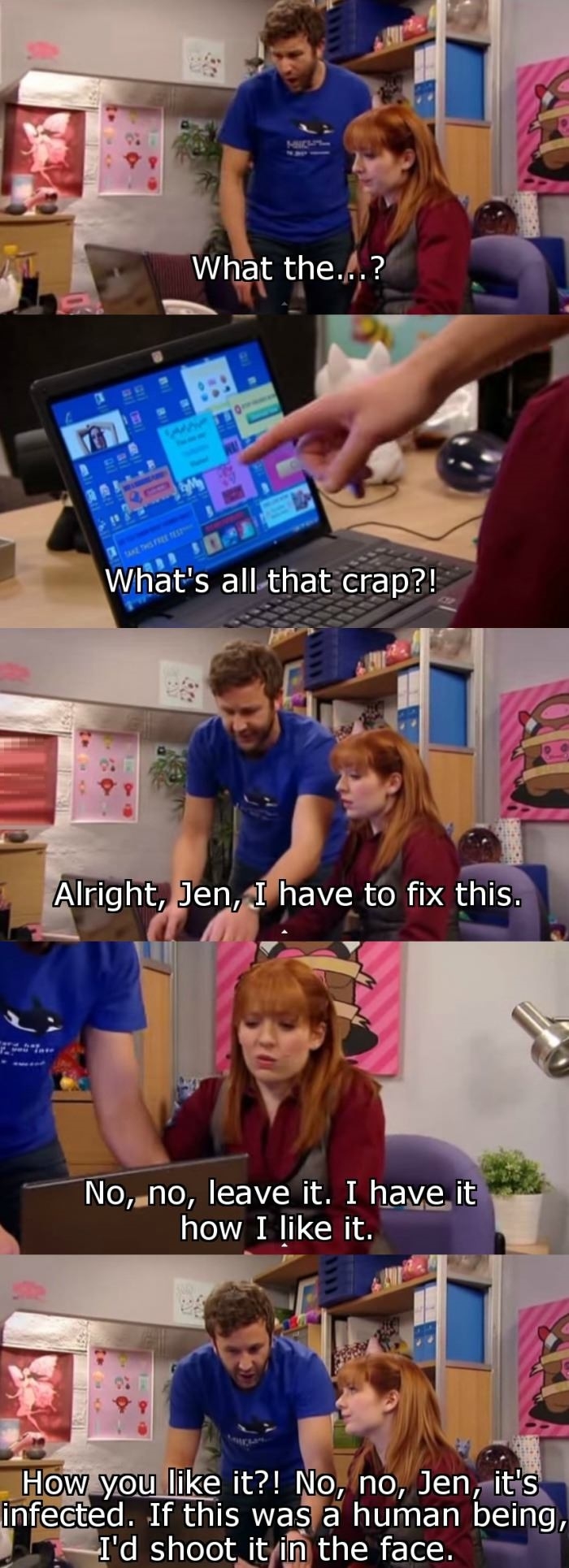 Analogy for pc viruses