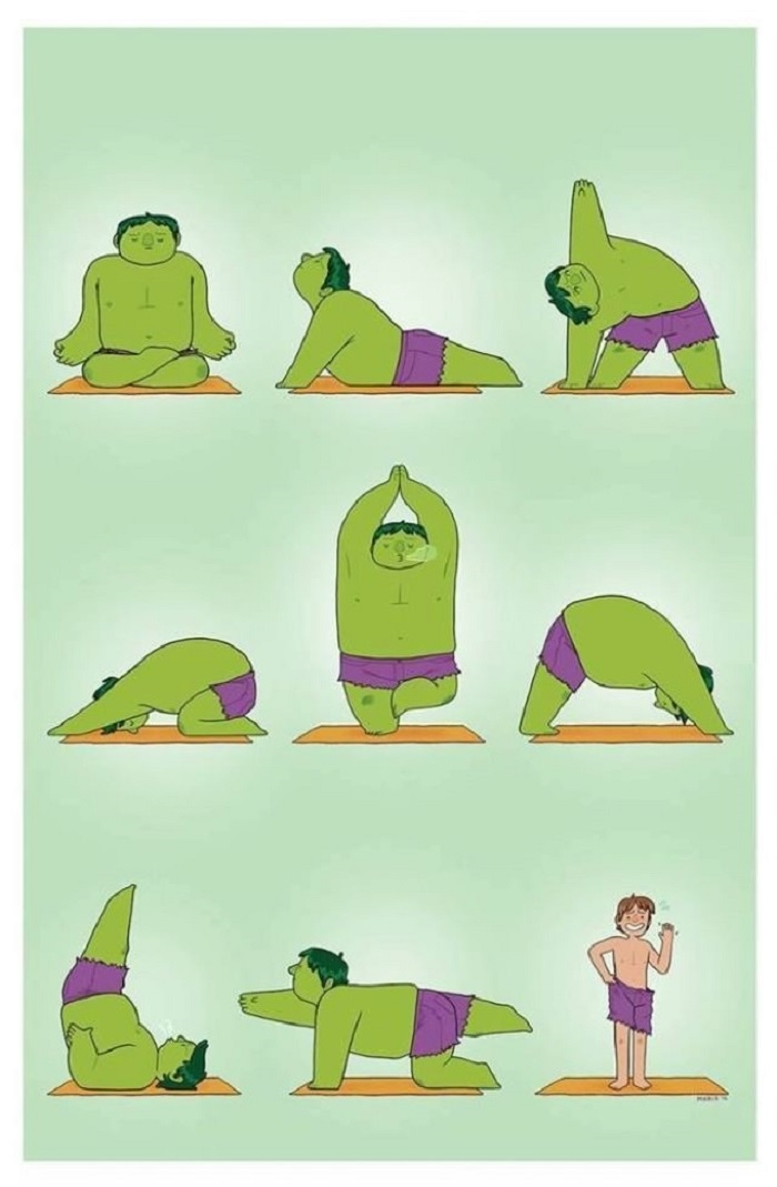 Hulk's exercises
