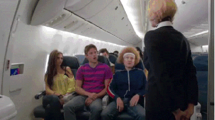 You're in the wrong seat