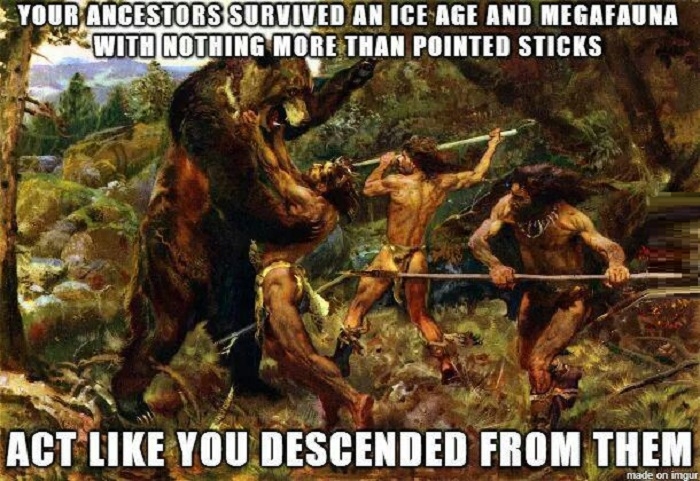 Humans have become weak