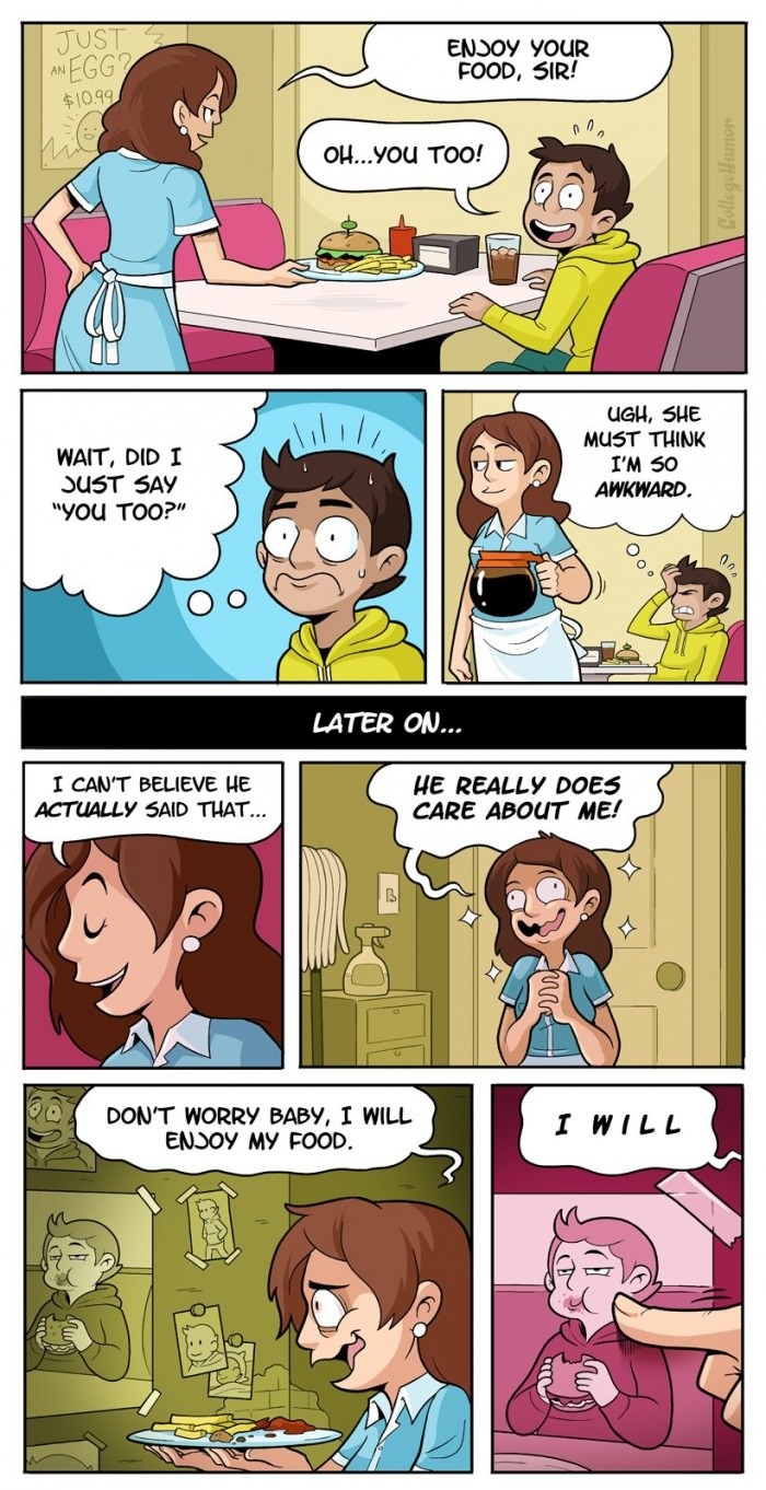 I hate it when I do this!
