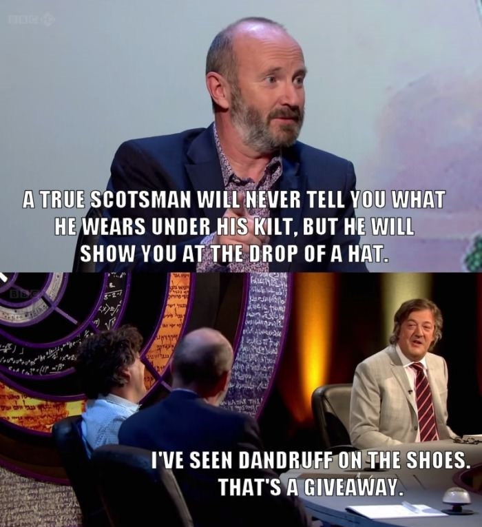 A true Scotsman
