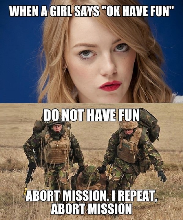 Abort mission!