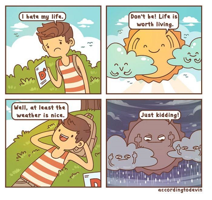 Dammit sun!