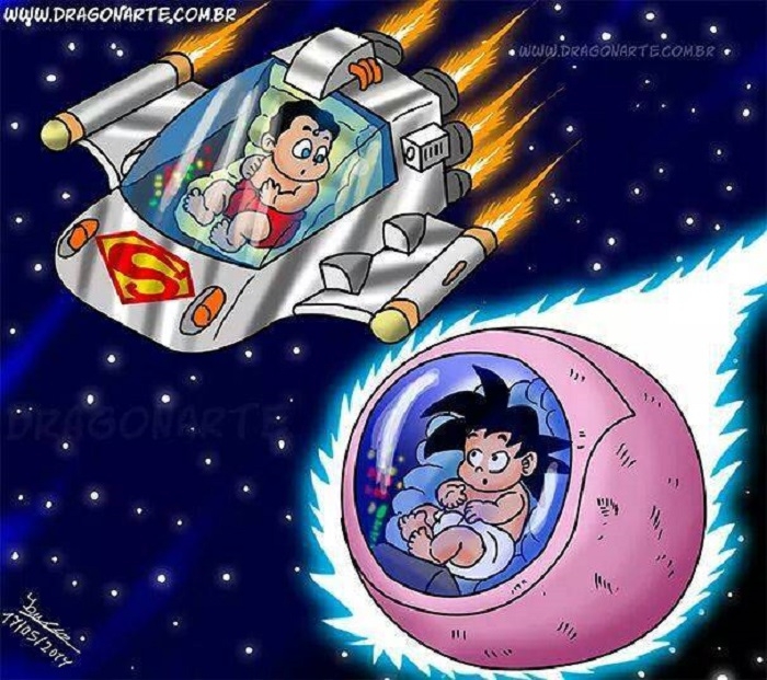 Goku & Superman
