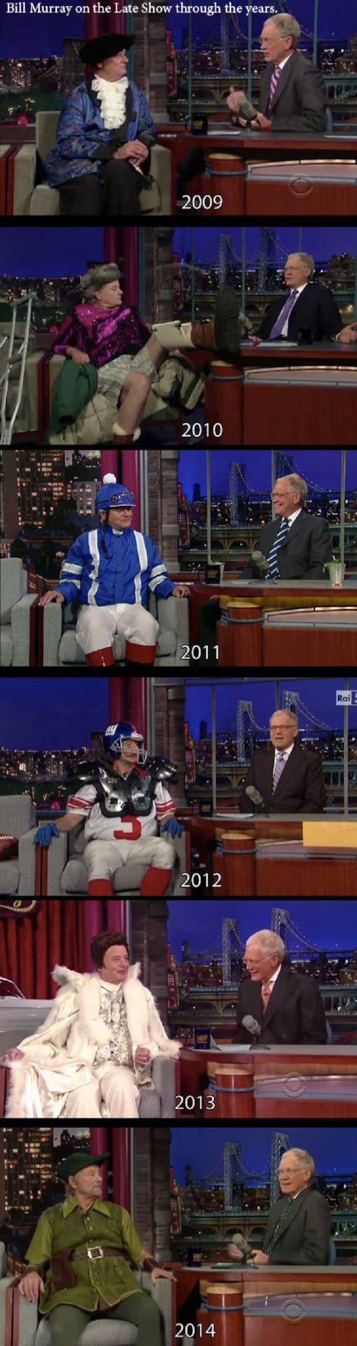 Bill Murray on Letterman