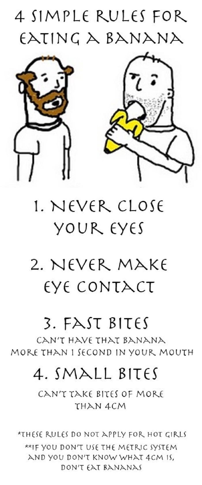 How to eat a banana