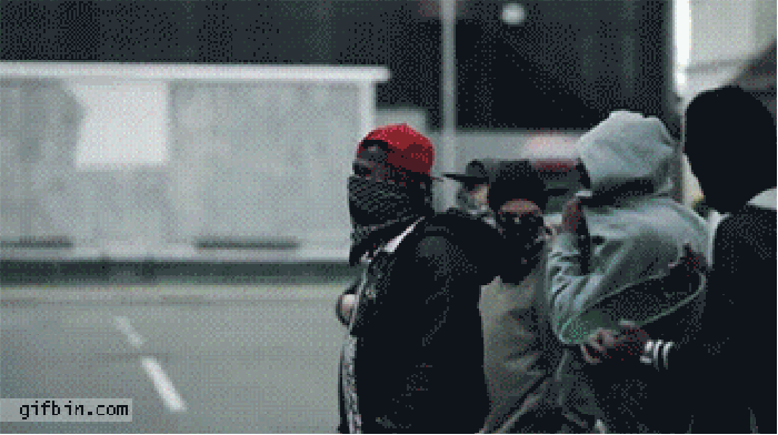 Gangsters on opposite day