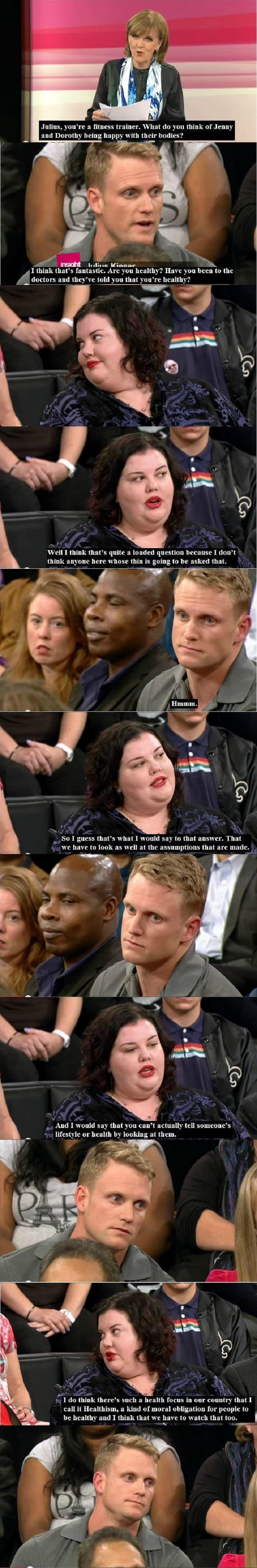 His face says it all