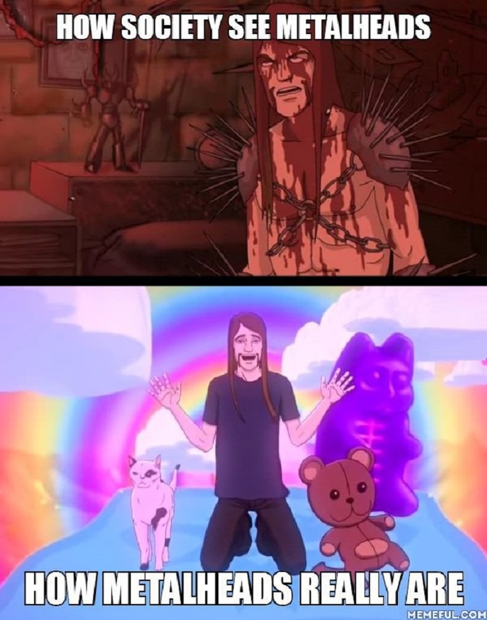 How metalheads really are