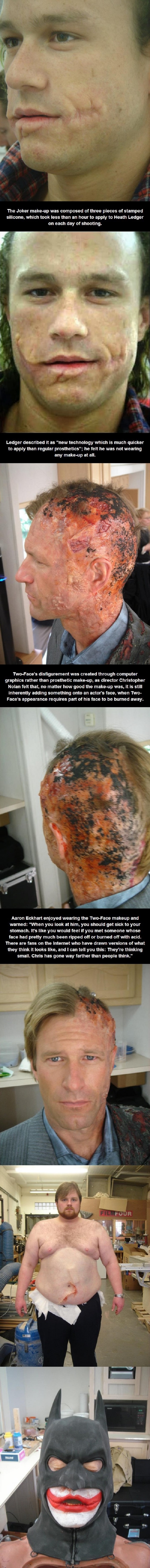 The Dark Knight makeup