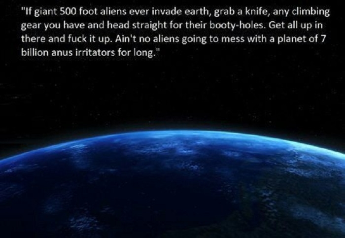 Solid plan for an invasion