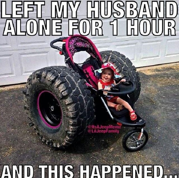 Husband un-supervised