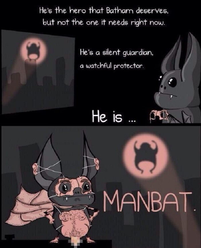 I present- ManBat!
