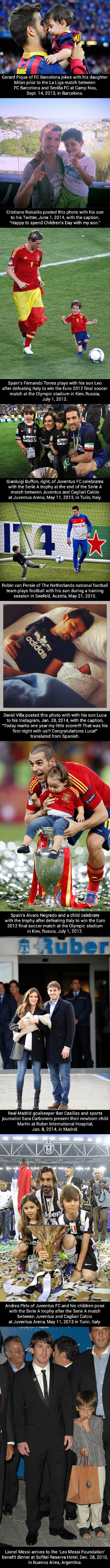 World Cup football dads