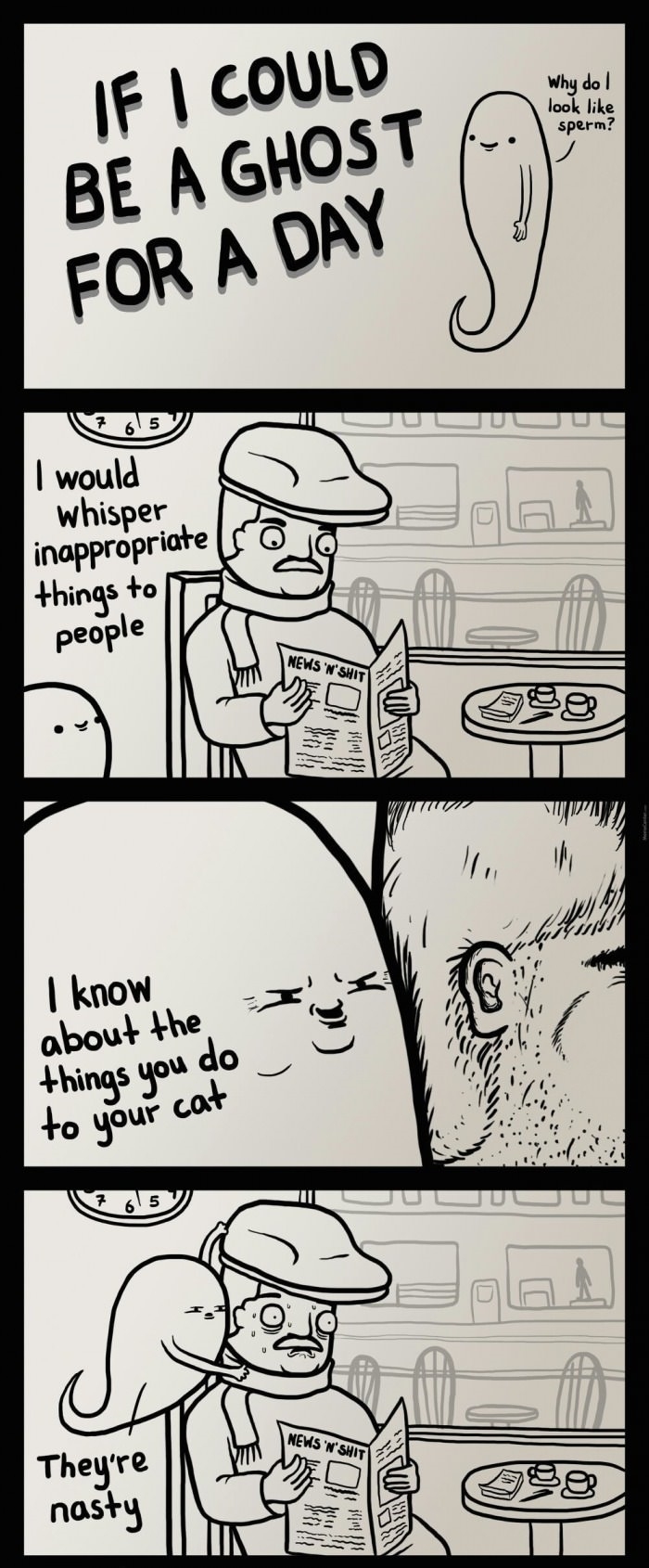 If I were a ghost for a day