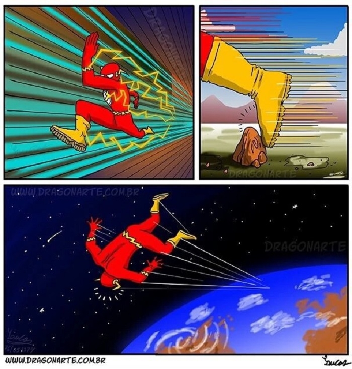 If The Flash ever tripped