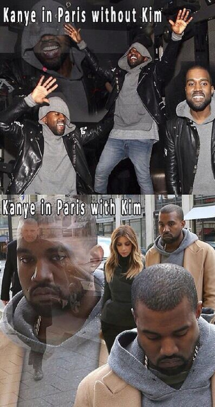 Kanye just wants to have fun