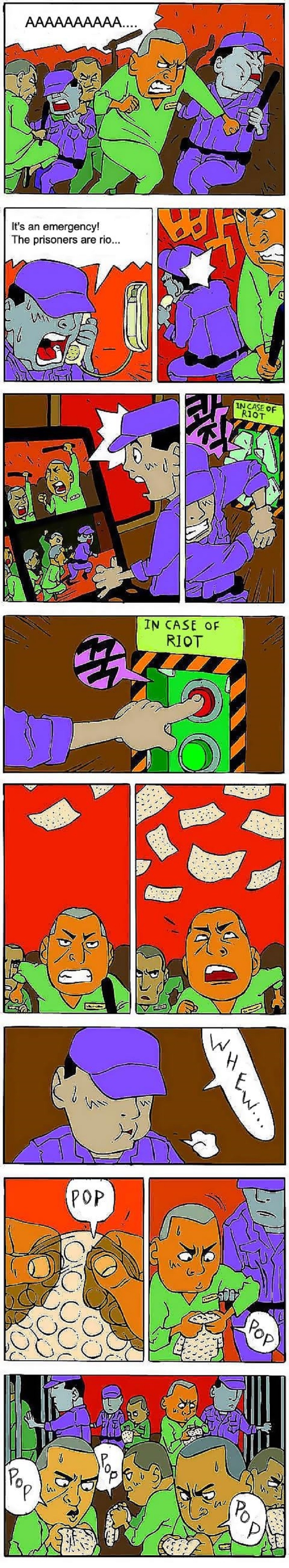 In case of riot