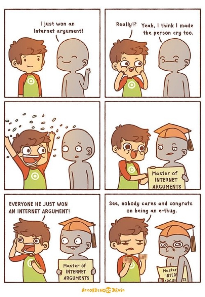 Internet arguments