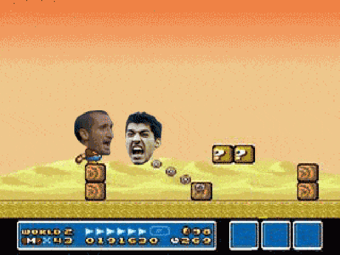 Suarez is a Chain Chomp