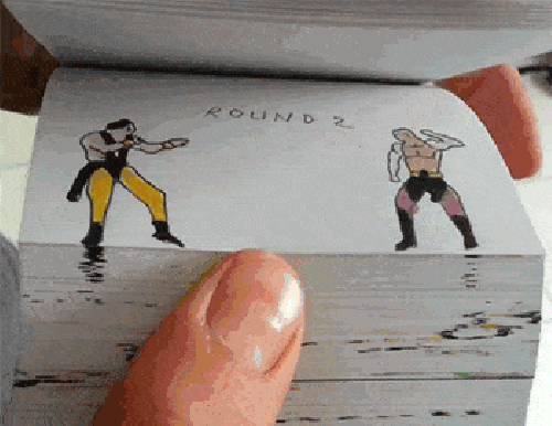 Mortal Kombat flipbook